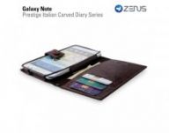 Чехол Zenus для Samsung Galaxy Note GT-N7000 Prestige Italian Carved Diary (Brown)