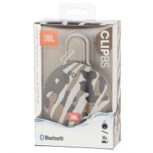 Портативная акустика JBL Clip 3 Black Star, black/white/brown