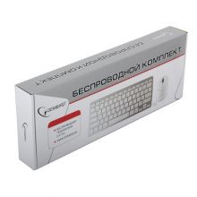 Клавиатура и мышь Gembird KBS-7001 White USB