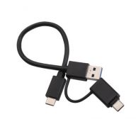 Внешний корпус KS-is USB-C M.2 NVME+NGFF KS-571