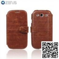 Чехол Zenus для Samsung GALAXY S3 Masstige lettering Diary (Brown)