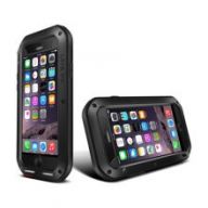 Ультрапрочный влагостойкий чехол Love Mei Powerful для Apple iPhone 6 (Black)