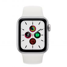 Умные часы Apple Watch Series 6 GPS + Cellular 40mm Aluminum Case with Sport Band, серебристый/белый