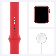 Умные часы Apple Watch Series 6 GPS 44мм Aluminum Case with Sport Band, (PRODUCT)RED