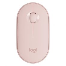 Беспроводная мышь Logitech Pebble M350, розовый