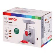 Мясорубка Bosch MFW 45020, белый/серый