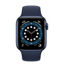 Умные часы Apple Watch Series 6 GPS 40mm Aluminum Case with Sport Band (Синий/Темный ультрамарин)