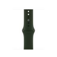 Умные часы Apple Watch Series 6 GPS 40mm Aluminum Case with Sport Band, золотистый/темный зеленый