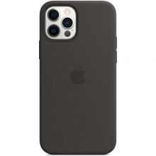 Чехол-накладка Apple MagSafe силиконовый для iPhone 12/iPhone 12 Pro (Черный)