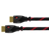 Кабель Monster Black Platinum HDMI - HDMI, черный/красный, 1.8 м