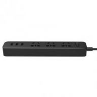 Сетевой фильтр Xiaomi Mi Power Strip 3 Sockets / 3 USB Ports (Black)