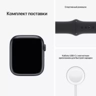 Умные часы Apple Watch Series 7 45 мм Aluminium Case, темная ночь