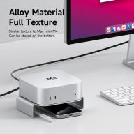 Подставка HAGIBIS для Mac mini M4 Aluminum Alloy Stand