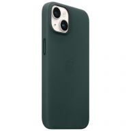 Чехол Apple iPhone 14 Leather MagSafe Forest Green (MPP53)