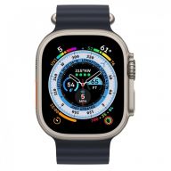 Умные часы Apple Watch Ultra 49 мм Titanium Case GPS + Cellular, титановый/полуночный Ocean Band