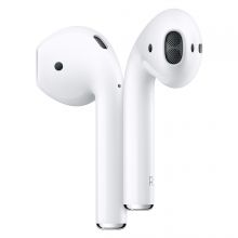 Беспроводные наушники Apple AirPods 2 с беспроводным зарядным футляром MRXJ2, белый