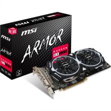 Видеокарта MSI Radeon RX 580 1340Mhz PCI-E 3.0 8192Mb 8000Mhz 256 bit DVI 2xHDMI HDCP Armor