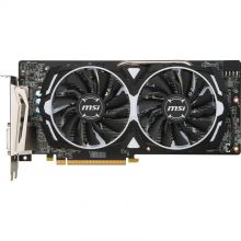 Видеокарта MSI Radeon RX 580 1340Mhz PCI-E 3.0 8192Mb 8000Mhz 256 bit DVI 2xHDMI HDCP Armor