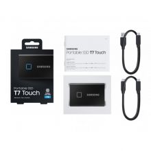 Внешний SSD Samsung Portable SSD T7 Touch 1 ТБ Black (MU-PC1T0K/WW)