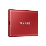 Внешний SSD диск SAMSUNG T7 2TB, USB Type-C, Red (MU-PC2T0R/WW)