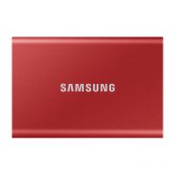 Внешний SSD диск SAMSUNG T7 1TB, USB Type-C, Red (MU-PC1T0R/WW)