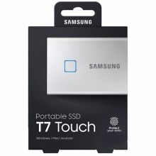 Внешний SSD Samsung Portable SSD T7 Touch 1 ТБ (Silver)