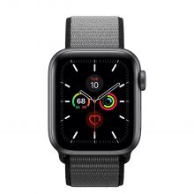 Часы Apple Watch Series 5 GPS 40mm Aluminum Case with Sport Loop (Space Gray/Anchor Gray)