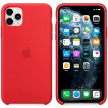 Чехол-накладка Apple силиконовый для iPhone 11 Pro Max красный (MWYV2ZM/A)