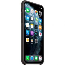 Чехол-накладка Apple силиконовый для iPhone 11 Pro Max черный (MX002ZM/A)