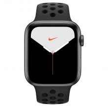 Часы Apple Watch Series 5 GPS + Cellular 44mm Aluminum Case with Nike Sport Band (Серый космос/Антрацитовый/Черный)