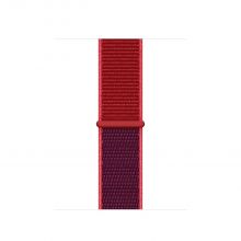 Часы Apple Watch Series 5 GPS 40mm Aluminum Case with Sport Loop (Серебристый/Гранатовый)