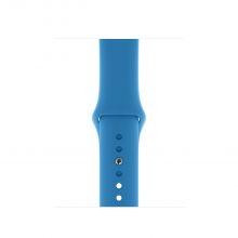 Часы Apple Watch Series 5 GPS 40mm Aluminum Case with Sport Band (Silver/Surf Blue)