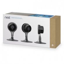 Комплект камер видеонаблюдения Nest Cam Security Camera 3-Pack (Black)