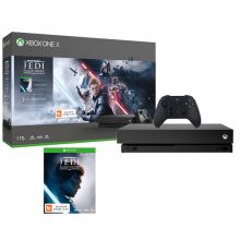 Игровая приставка Microsoft Xbox One X 1TB (Black) + Star Wars Jedi Fallen Order