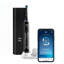 Электрическая зубная щетка Oral-B Genius X 20000N Luxe Edition, серый антрацит