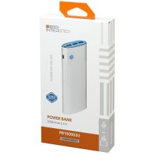 Аккумулятор INTERSTEP PB150003U 15000mAh, белый