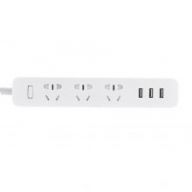 Сетевой фильтр Xiaomi Mi Power Strip 3 Sockets / 3 USB Ports (White)