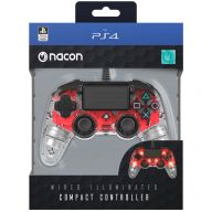 Геймпад Nacon для PlayStation 4/PC красный (PS4OFCPADCLRED)