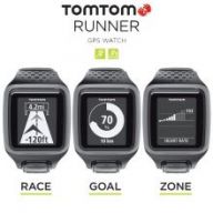 TomTom Runner портативный GPS-навигатор (Grey) with Heart rate Monitor