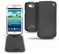 Кожаный чехол Noreve для Samsung GT-i9260 Galaxy Premier Ambition leather case (Ebony black)