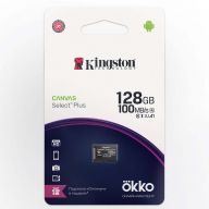 Карта памяти 128GB Kingston SDCS2/128GBSP microSDXC Canvas Select Plus 100R A1 C10 Single Pack w/o ADP