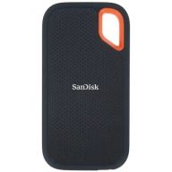 2 ТБ Внешний SSD SanDisk Extreme Portable V2, USB 3.2 Gen 2 Type-C, черный