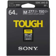 Карта памяти Sony SF-M series TOUGH 64 GB, чтение: 277 MB/s, запись: 150 MB/s