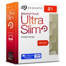 Внешний HDD Seagate Backup Plus Ultra Slim 2TB STEH2000201 USB 3.0 (Gold)