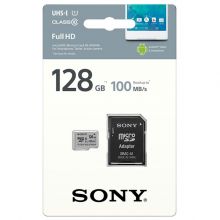 Карта памяти microSDXC Sony 128GB (SR-G1MY4A) Class 10 UHS Class 1 100MB/s + SD adapter