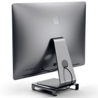 Подставка Satechi Aluminum Monitor Stand Hub серый космос