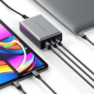 Сетевое зарядное устройство Satechi 100W USB-C PD Compact Gan Charger, cерый ST-TC100GM-EU