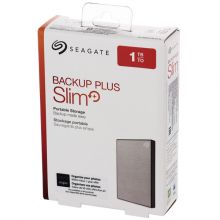 Внешний HDD Seagate Backup Plus Slim Portable Drive 1 ТБ STHN1000401 (Silver)