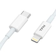 Кабель USB Type-C - Lightning TFN 1m white (TFN-CLIGC1MTPEWH)