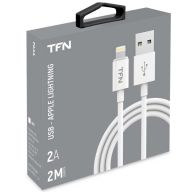 Кабель USB 2.0 AM - Lightning(M) (2м) 8P, TFN-CLIGUSB2MTPWH (White)